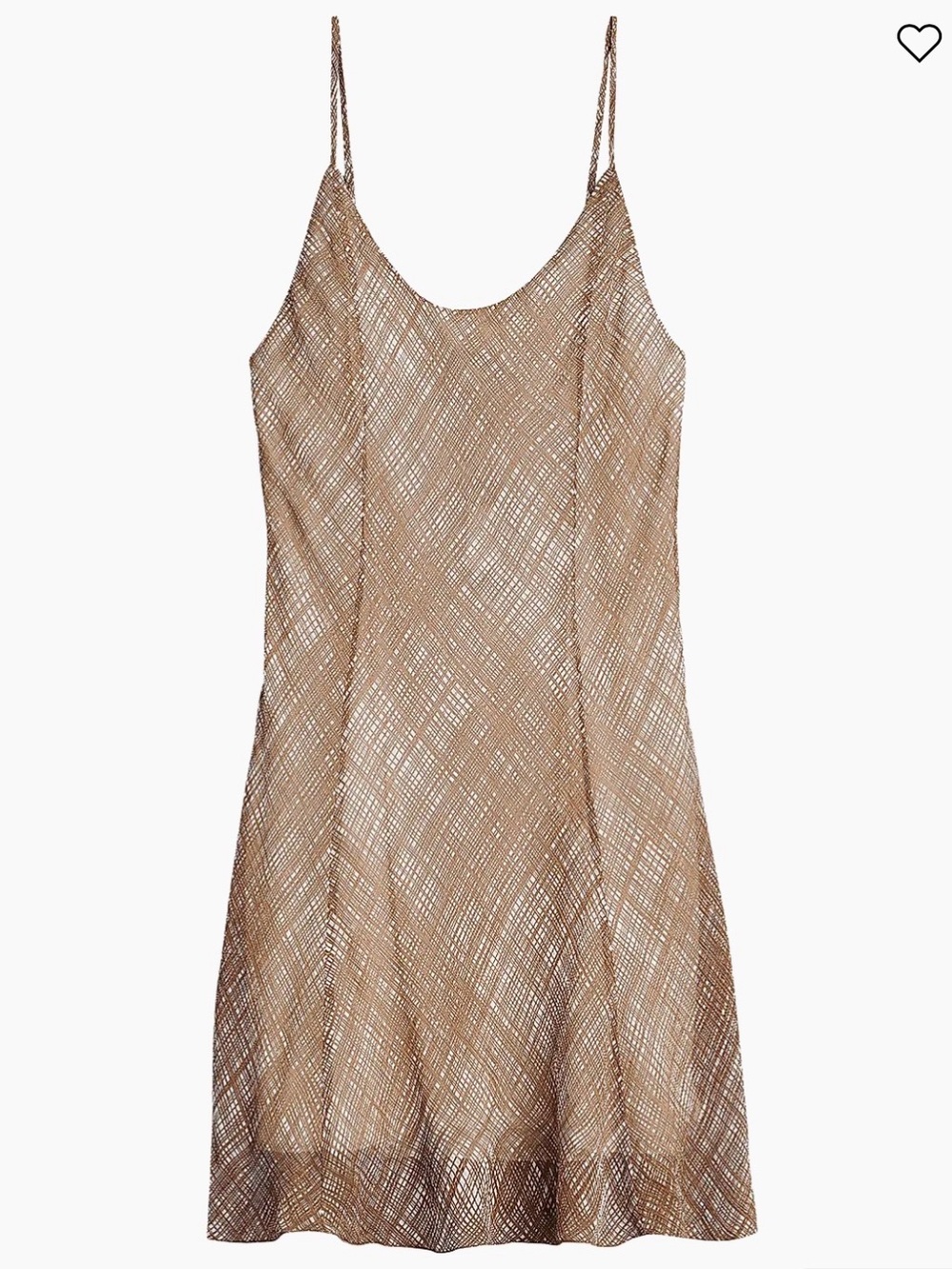 Rag and Bone Delilah Silk Blend Chiffon Minidress, Size 8